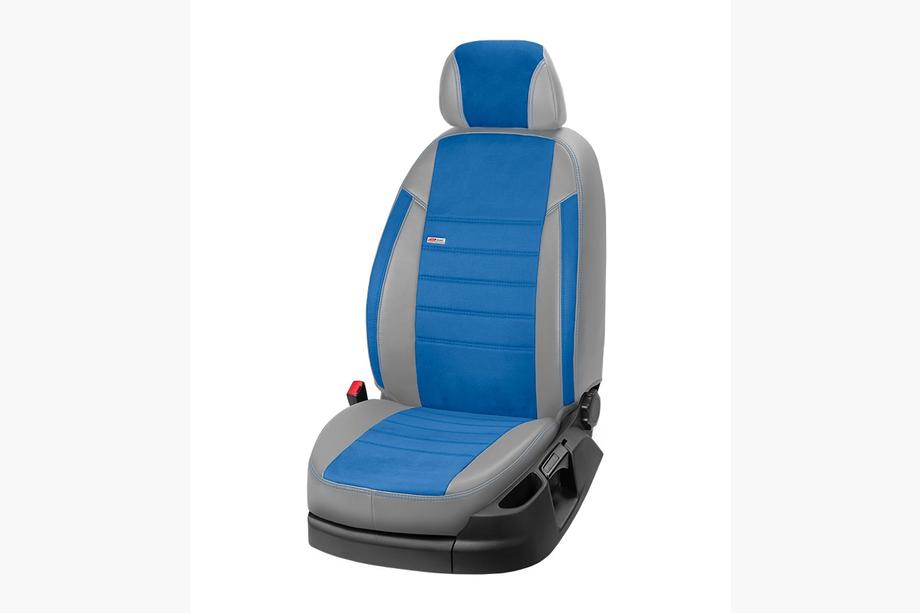 Renault Clio III 2005–2012 Autostoelhoezen eco-leer+stof+antara Eco Laser Antara 2020 (complete set) Foto 7