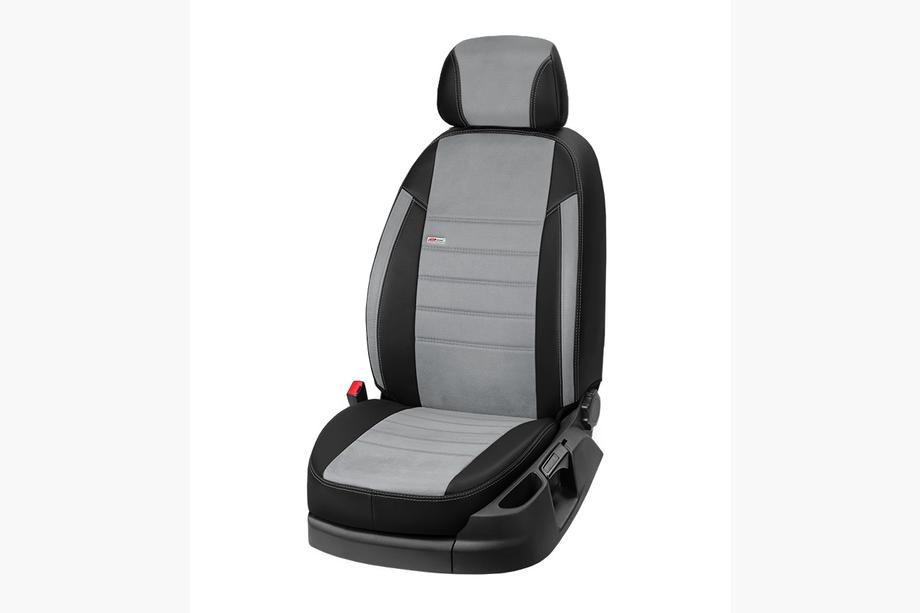 Renault Clio III 2005–2012 Autostoelhoezen eco-leer+stof+antara Eco Laser Antara 2020 (complete set) Foto 8