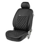Mercedes Sprinter W907/W910 2018– Autostoelhoezen van eco-leer Eco Prestige (8 of 9 zitplaatsen) foto 1