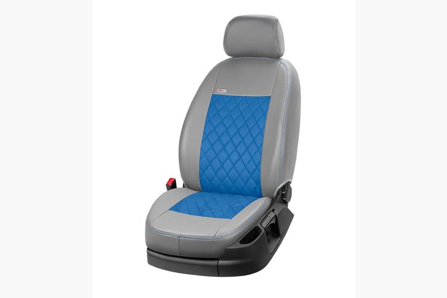 Ford Ranger 2011–2022 Autostoelhoezen eco-leer+stof+Alcantara Eco Prestige Antara (volledige set) Foto 7