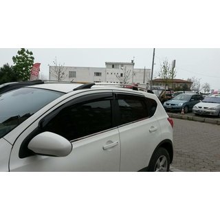 Chroom dakrails Nissan Qashqai 2007–2010 foto 2