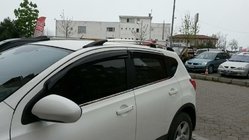 Nissan Qashqai 2010–2014 Chromen dakrails foto 2