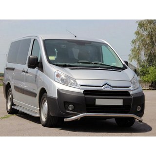 Voorbeschermbeugel ST007 (RVS) Citroen Jumpy 2007–2017 foto 1