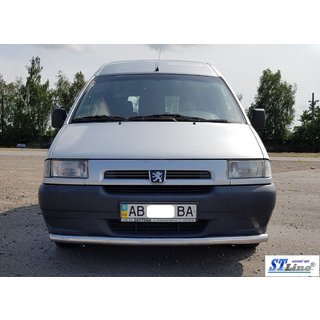 Voorbumperbescherming ST008 (RVS) foto 2