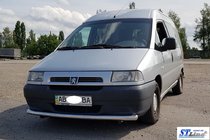 Citroen Jumpy 1996–2007 Voorbumperbescherming ST008 (RVS) foto 3