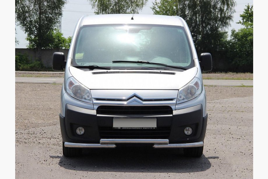 Citroen Jumpy 2007–2017 Voorbeschermbeugel ST009 (RVS) 51 mm Image