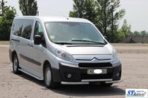 Citroen Jumpy 2007–2017 Voorbeschermbeugel ST009 (RVS) 51 mm foto 3