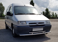 Citroen Jumpy 1996–2007 RVS voorbescherming ST016 foto 1