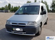 Citroen Jumpy 1996–2007 RVS voorbescherming ST016 foto 2