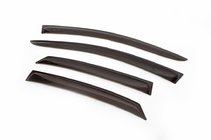 Volkswagen Polo 2010–2017 Raamwindschermen SD (4 stuks, ANV) foto 1