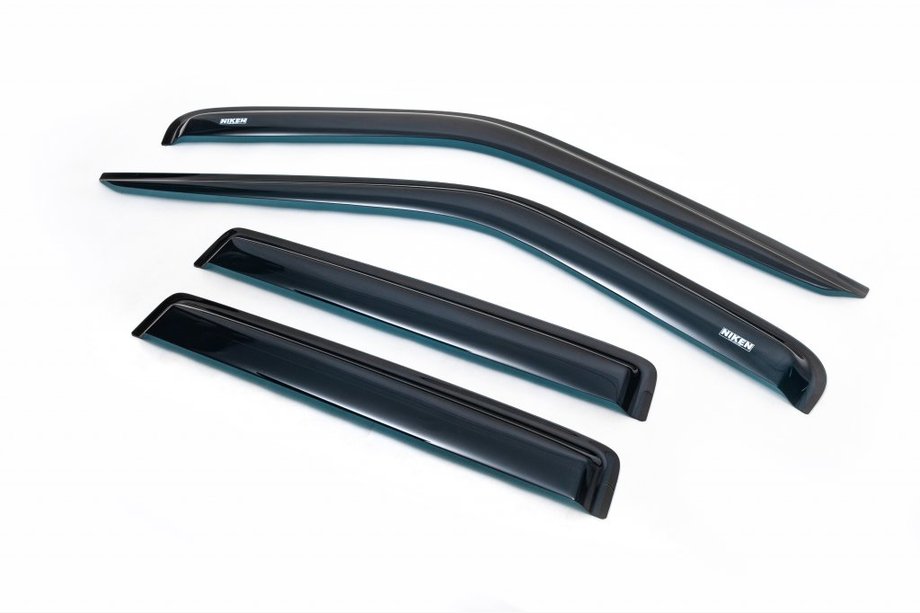 Nissan NP300 1999–2015 Raamwindschermen (4 stuks, Niken) Image