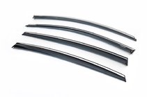 Opel Insignia 2017–2022 Raamwindschermen met chroomstrip SD (4 st., Niken) foto 1