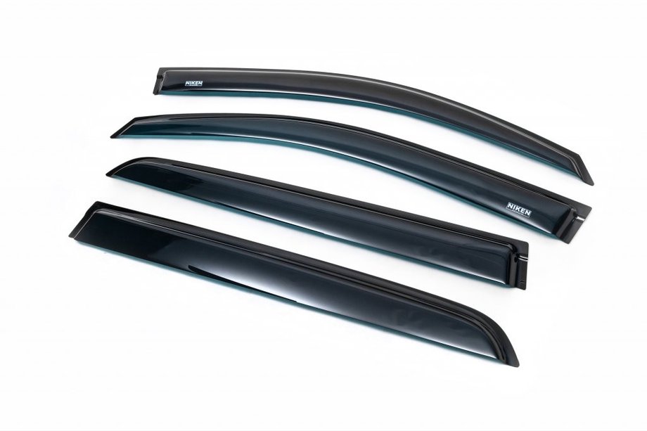 Toyota Hilux 2015– Raamwindschermen (4 stuks, Niken) Image