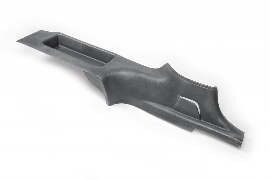 Volkswagen Caddy 2010–2015 Dorpel voor blinde deur (glasvezel) Zwarte kleur Image
