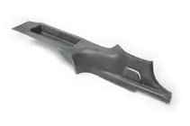 Volkswagen Caddy 2010–2015 Dorpel voor blinde deur (glasvezel) foto 1