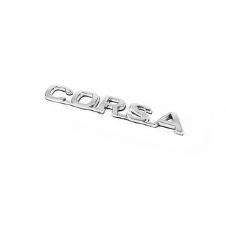 Corsa opschrift 12,5 x 2,0 cm Opel Corsa B 1993–2004 foto 2