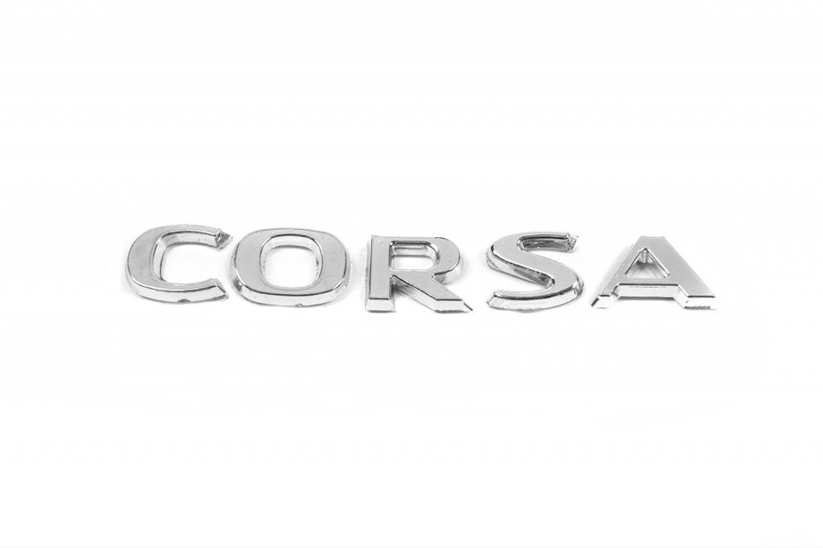 Opel Corsa B 1993–2004 Embleem opschrift Corsa 12,5 cm x 1,6 cm Image