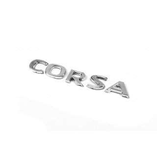 Embleem opschrift Corsa 12,5 cm x 1,6 cm foto 2