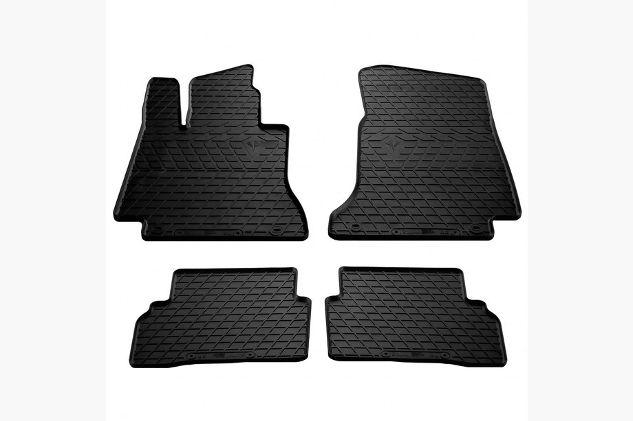 Mercedes C-klasse W205 2014–2021 Rubberen automatten (4-delig, Stingray Premium) Image