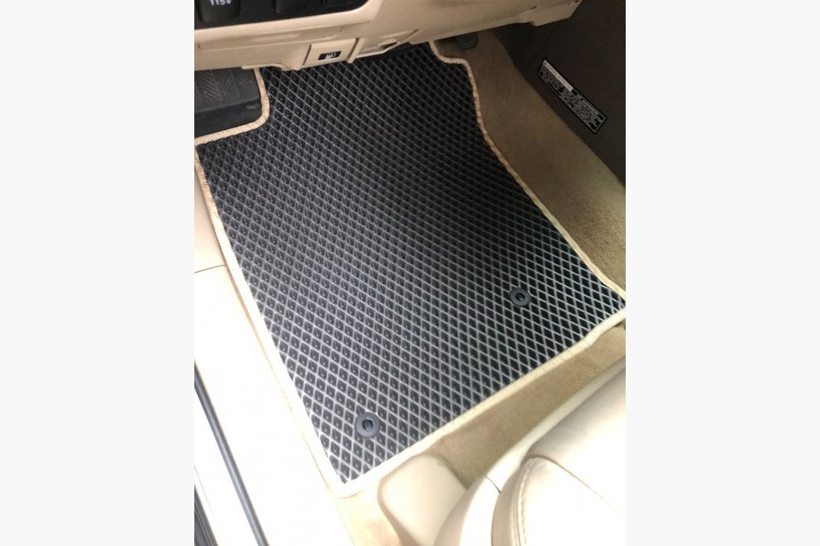 Lexus GX470 2002–2009 EVA vloermatten (2 rijen, zwart) Image