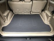 Toyota Land Cruiser Prado 120 2002–2009 Kofferbakmat Zwart (EVA, 5 of 7 zitplaatsen) foto 1