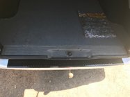 Mercedes Vito W639 2004–2014 Achterbumperbeschermplaat met opstaande rand (DDU, kunststof) foto 2