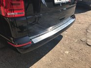 Volkswagen T6 2015–2024 Omsa matte achterbumperbeschermer (1 deur, RVS) foto 4