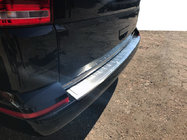 Volkswagen T6 2015–2024 Omsa matte achterbumperbeschermer (1 deur, RVS) foto 1
