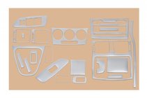 Toyota Auris 2007–2012 Dashboard sierlijsten Aluminium foto 1