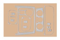 Volkswagen Polo 2010–2017 Dashboard sierlijsten Aluminium foto 1