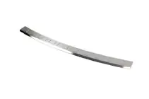Mercedes C-klasse W204 2007–2015 Achterbumper beschermplaat (Stationwagon, mat, RVS) foto 1