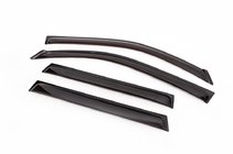 Nissan X-trail T31 2007–2014 Raamdeflectoren (set van 4, ANV) foto 1