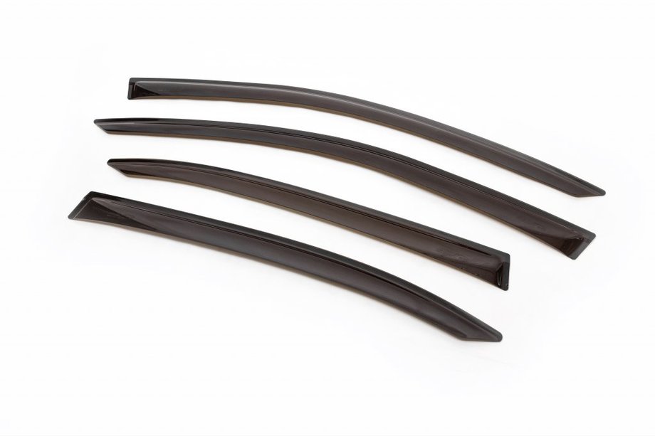 Skoda Octavia II A5 2006–2010 Raamwindschermen LiftBack (4 stuks, ANV) Image