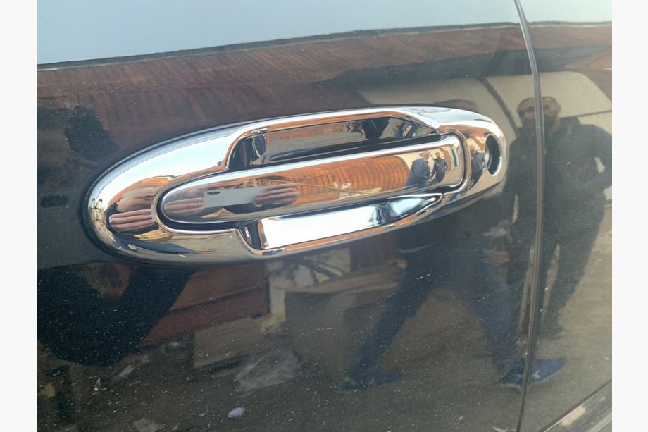 Toyota Land Cruiser 100 1998–2007 Chroom deurgreep covers en ringen (8-delig, kunststof) Image