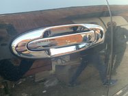Toyota Land Cruiser 100 1998–2007 Chroom deurgreep covers en ringen (8-delig, kunststof) foto 1