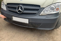 Mercedes Vito W639 2004–2014 Winterafdekking voor bumper (2010-2015) Glanz foto 2