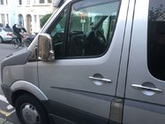 Volkswagen Crafter 2006–2016 Deurgreep covers (set 4 stuks, RVS) Carmos - Turks staal foto 3