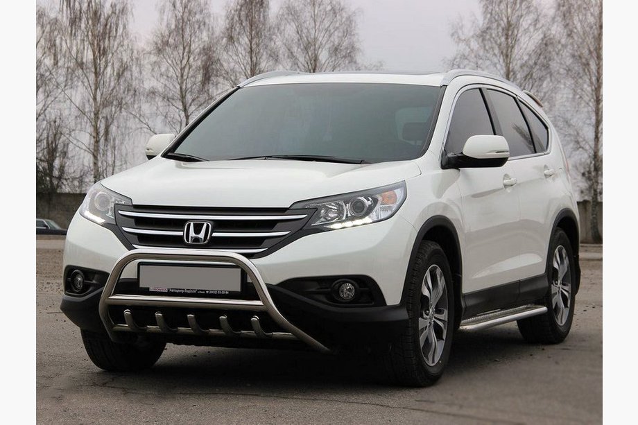 Honda CRV 2012–2016 RVS bullbar voorzijde WT003 Image