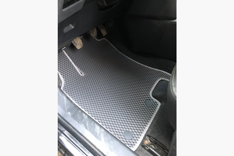 Nissan Qashqai 2007–2010 Automatten voor +2 (3 rijen, EVA, zwart) Image