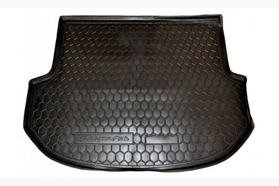 Hyundai Santa Fe 4 2018–2023 Kofferbakmat voor 7-zitter (Autogumm, kunststof) Image