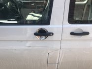 Volkswagen T5 Transporter 2003–2010 RVS deurgreepkom afdekkappen OmsaLine - Italiaans roestvrij staal, 3-delig foto 9