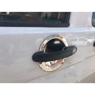 RVS deurgreepkom afdekkappen foto 4