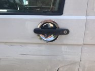 Volkswagen T6 2015–2024 RVS deurgreepkom afdekkappen Set van 4 stuks. OmsaLine - Italiaans roestvrij staal foto 4