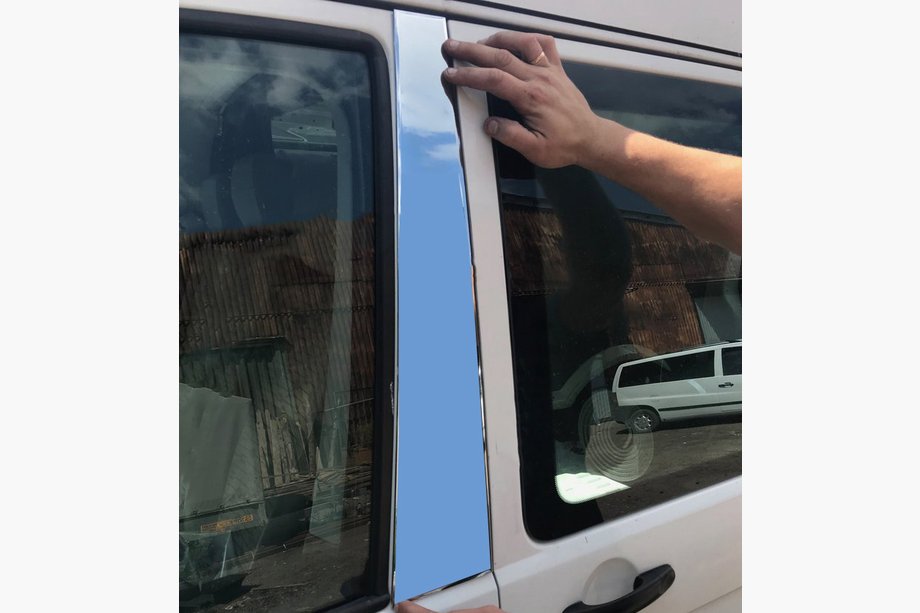 Volkswagen T5 Transporter 2003–2010 Afgeprijsd! Chromen stijlbekleding (linkerzijde) Image