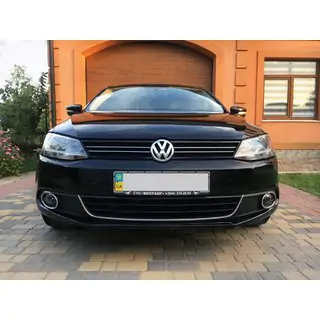 RVS mistlamp sierlijsten (2 st.) Volkswagen Jetta 2011–2018 foto 1