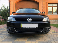Volkswagen Jetta 2011–2018 RVS mistlamp sierlijsten (2 st.) foto 1