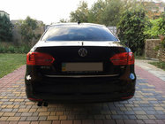 Volkswagen Jetta 2011–2018 Kofferbakrand (RVS) foto 2