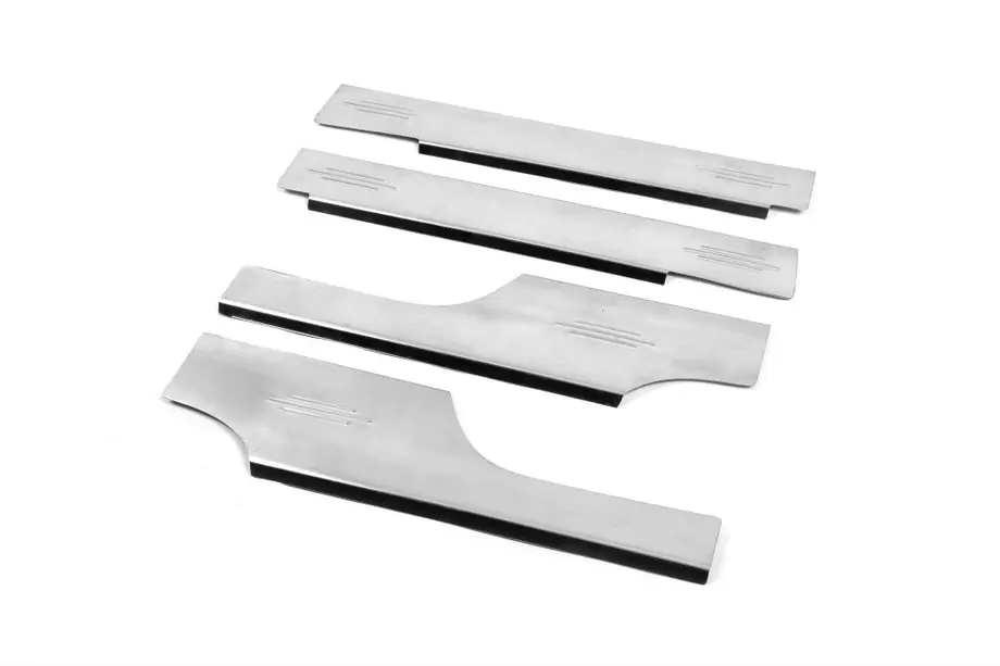 Fiat Fiorino/Qubo 2008–2024 Carmos instaplijsten (4 stuks, RVS) Image
