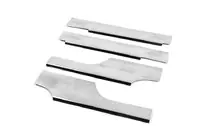 Fiat Fiorino/Qubo 2008–2024 Carmos instaplijsten (4 stuks, RVS) foto 1