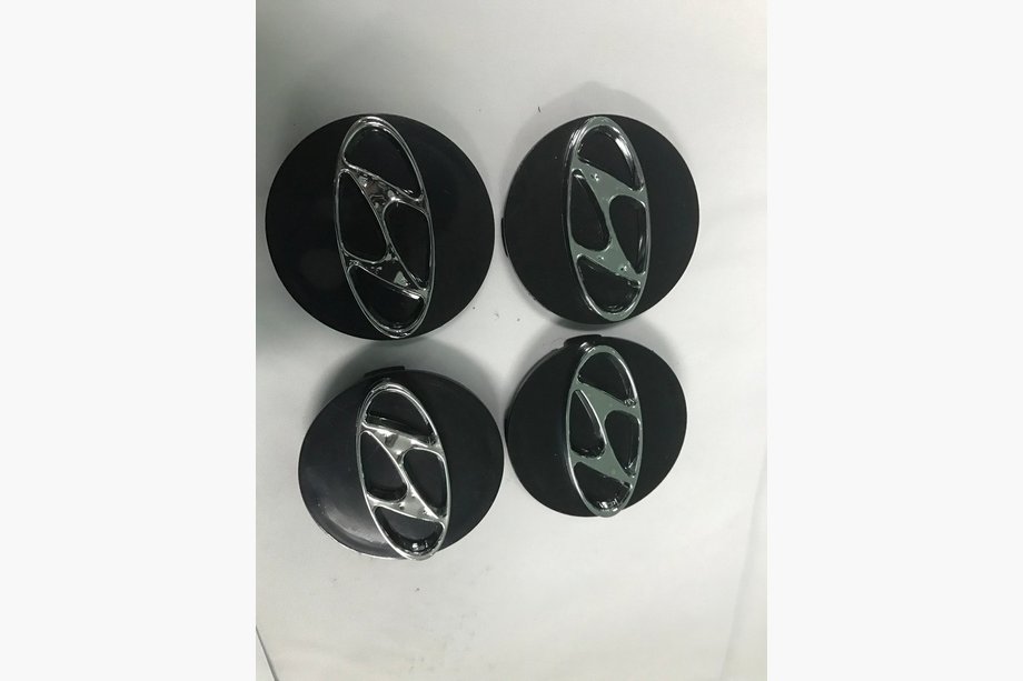 Hyundai I-30 2007–2011 Naafdoppen voor titanium velgen 55 mm (4 stuks) Image